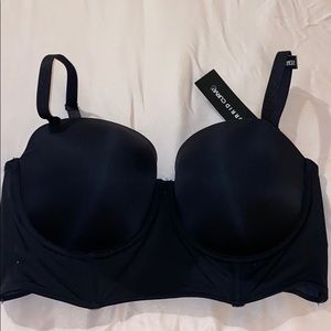 Push-up strapless bra